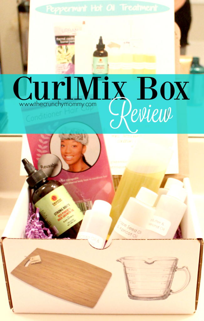 CurlMix is a DIY hair care box for naturally curly hair. Read more about how the December Box rocked my curls at www.aaronicabcole.com