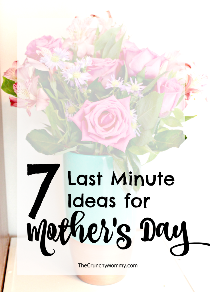 Mother's Day is 7 days away. Haven't gotten the mother in your life something? No worries, I've got 7 ideas to make this Mother's Day a success.