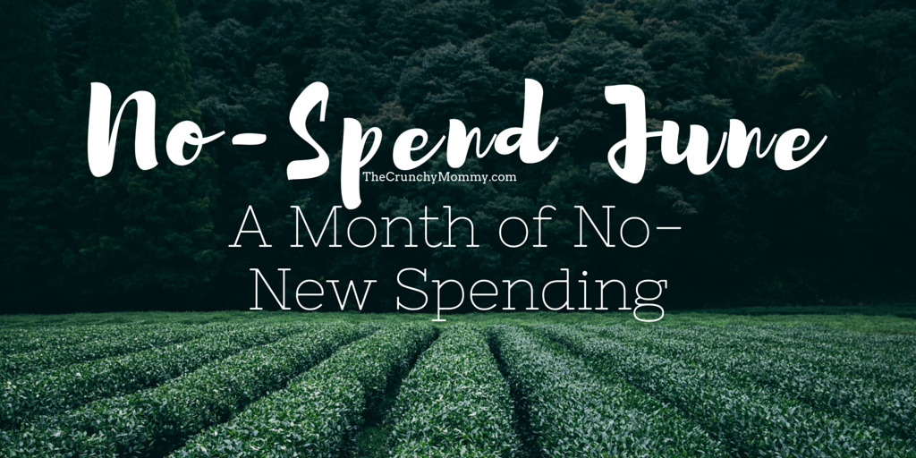 No-New June: A Month of Nothing New