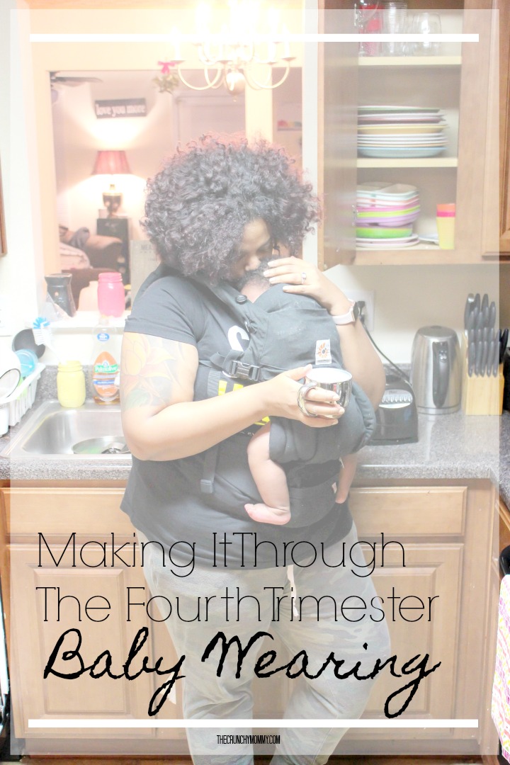 Did you know that babies have a fourth trimester in their development? Well it includes lots of holding and snuggles and baby wearing makes this easy!