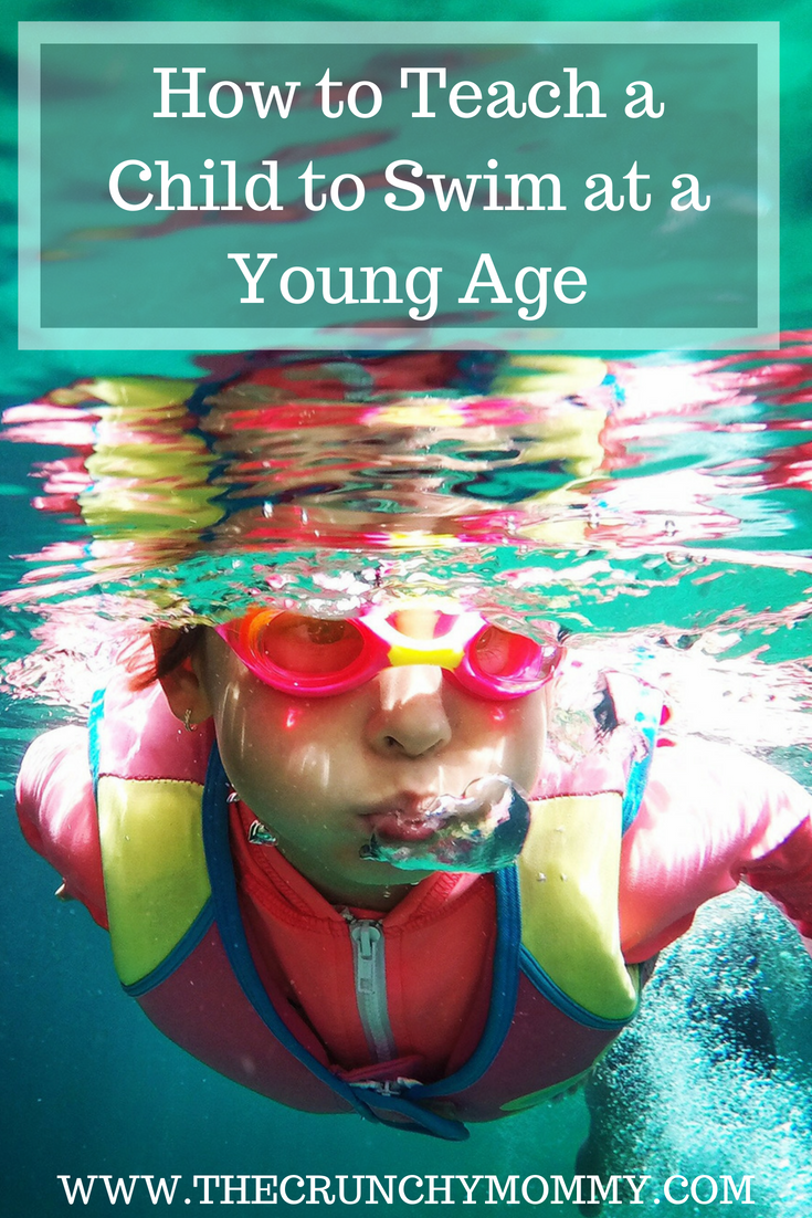 It is so important to teach children to swim at a young age. When they're young, they have no fear and are curious. Here's how to teach them to swim. 