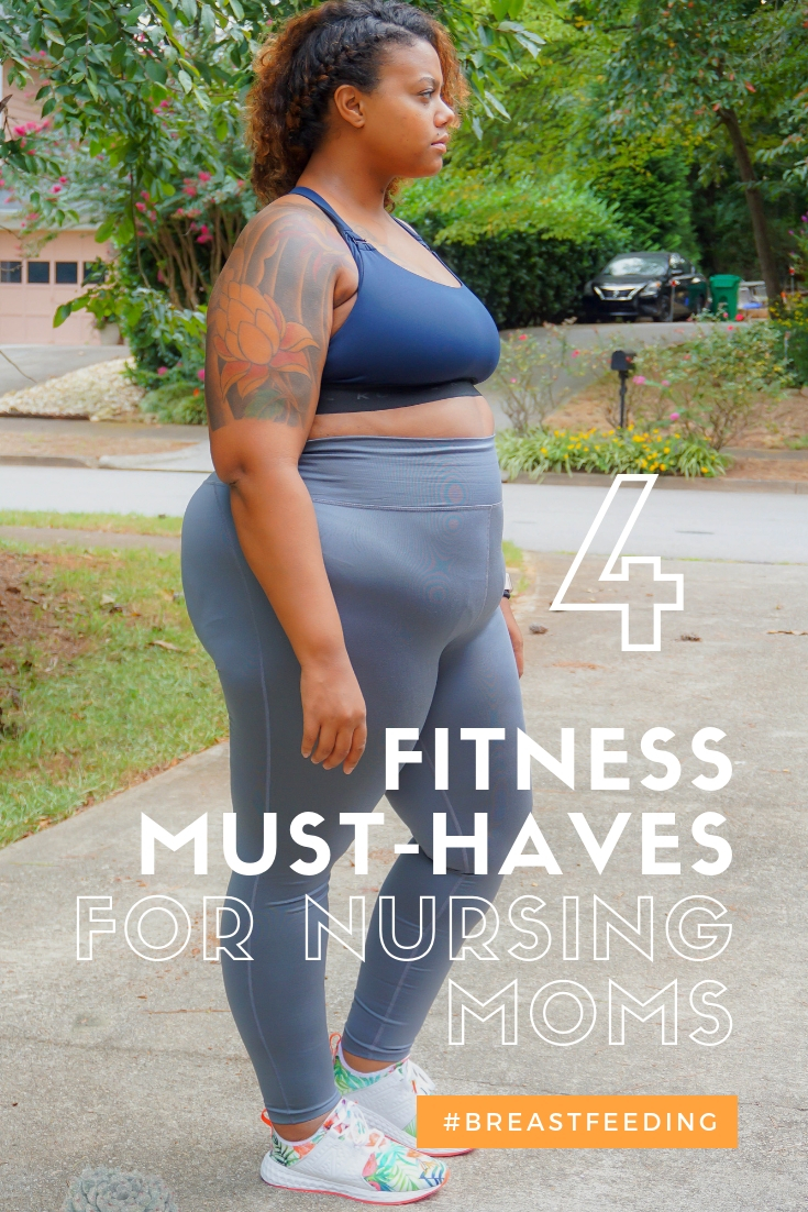 Just had a baby and getting ready to return to working out? Check out these 4 must-haves for nursing moms returning to fitness.