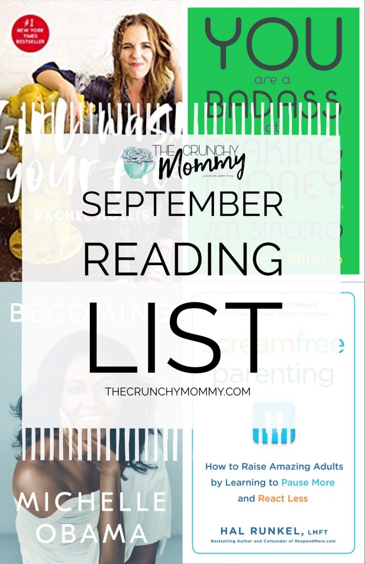 There's nothing like some quality words to press you forward to becoming a better version of yourself. That's just what my September reading list is doing.